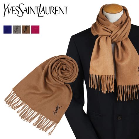 ysl logo scarf|ysl scarf men.